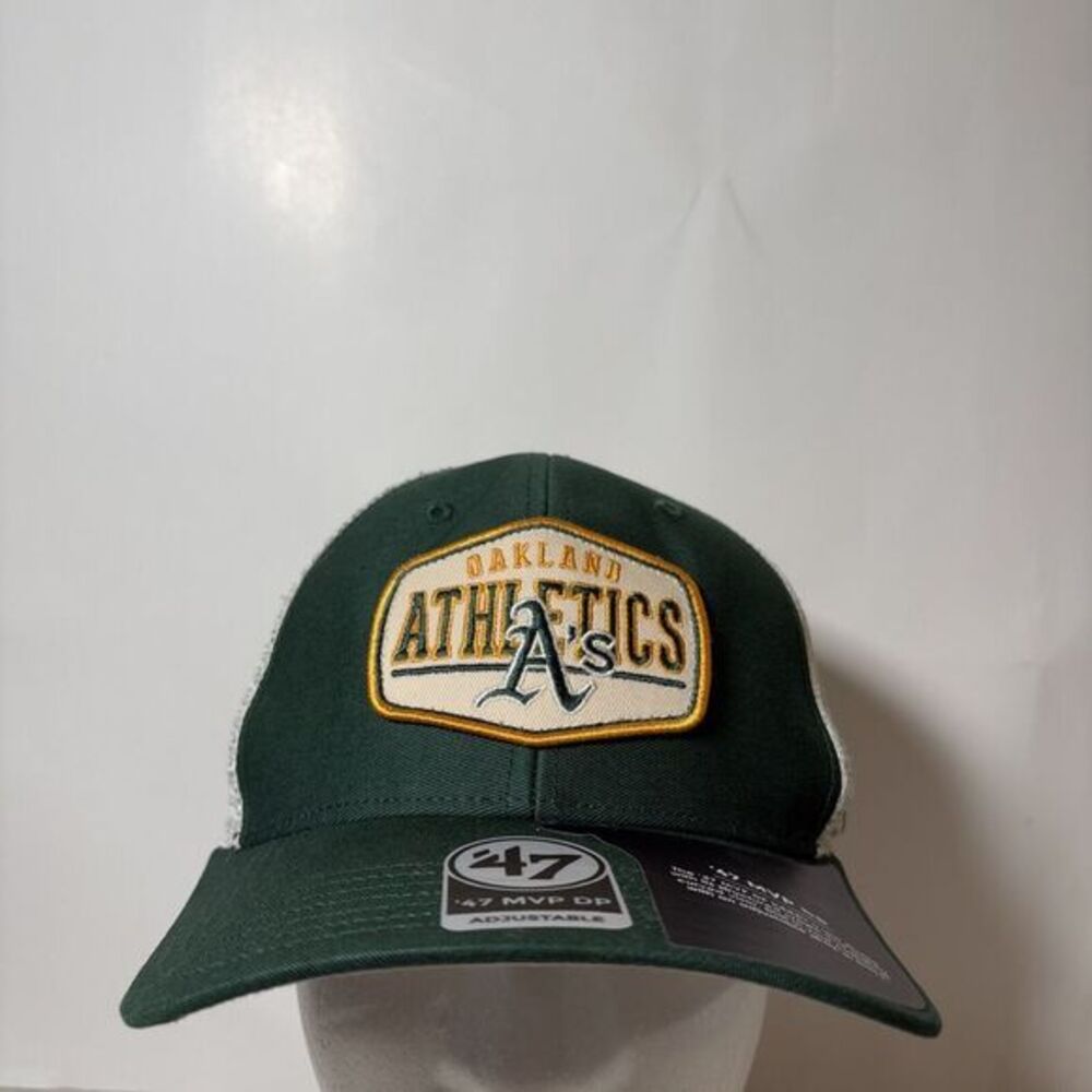 '47 MVP DP Oakland‎ A's Athletics Green MLB Snapback Hat NEW